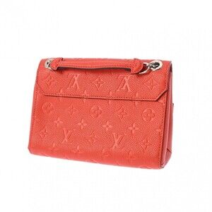 Louis Vuitton Empreinte Bag Chain Leather Shoulder Tonic Orange Vavin